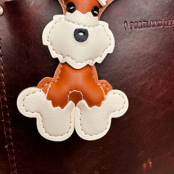 Honey Brown Dog Purse Charm Schnauzer Bag Charm Purse Dog lover Gift NEW - Picture 4 of 8